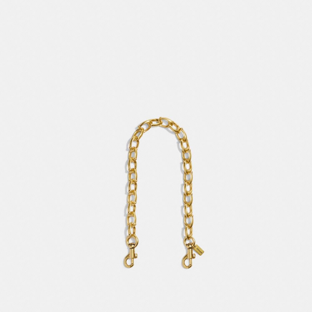 Brass Coach Signature Link Chain Strap | COH866463