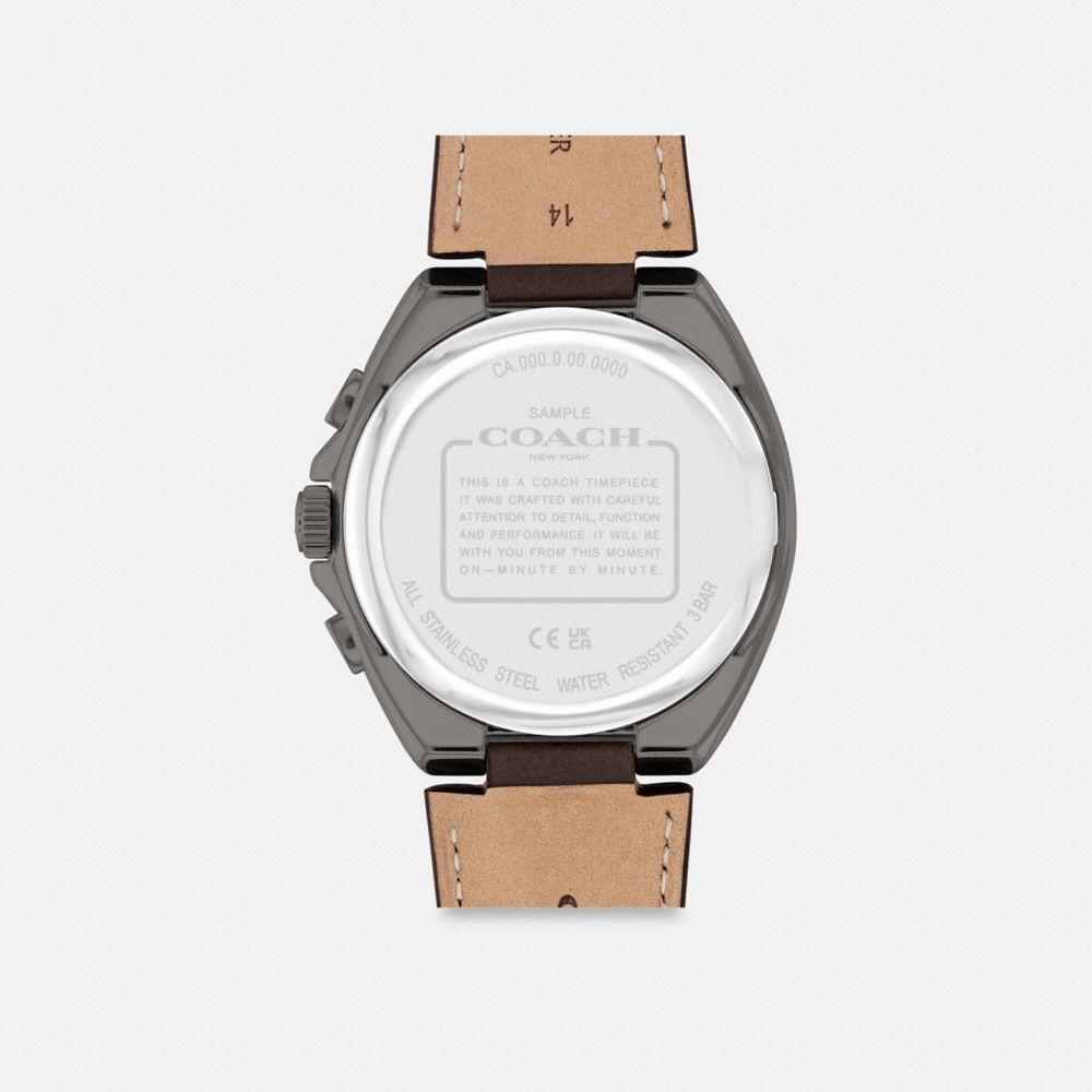 Brown Coach Jackson Watch, 45 Mm | COH866985