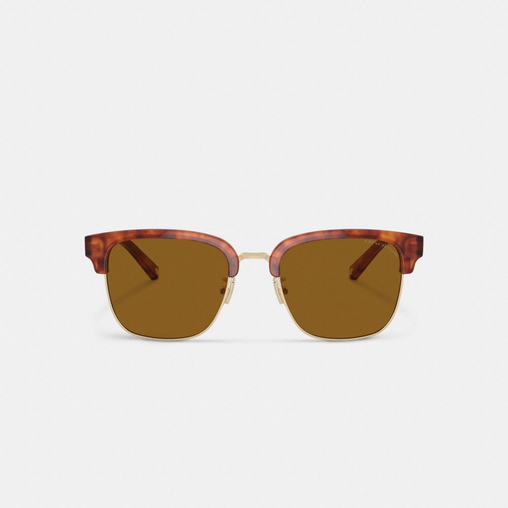 Brown Coach Retro Sunglasses | COH867079