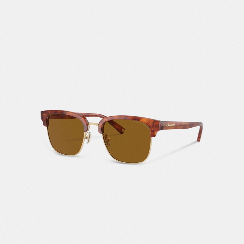 Brown Coach Retro Sunglasses | COH867079