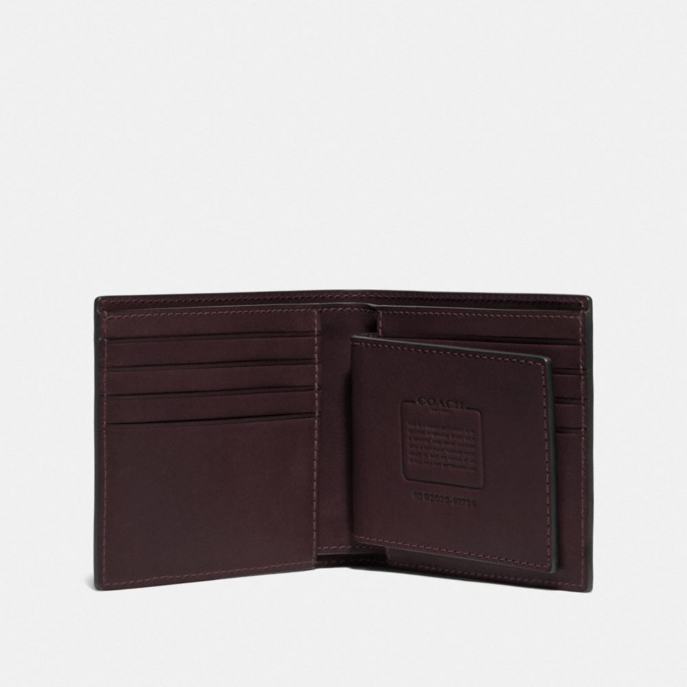 Calf Leather/Mahogany Brown Coach 3 In 1 Wallet | COH866695