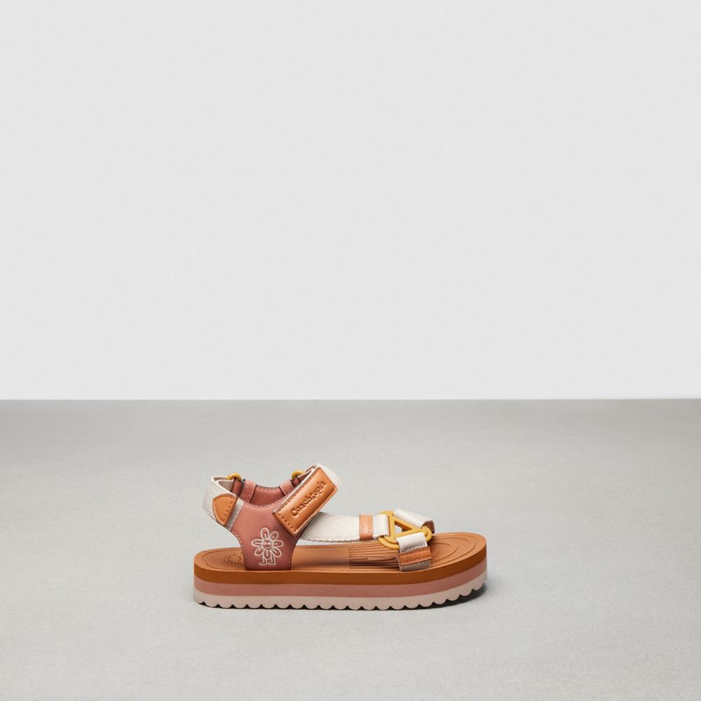 Canyon/Cloud Multi Coach Strappy Sandal | COH865858
