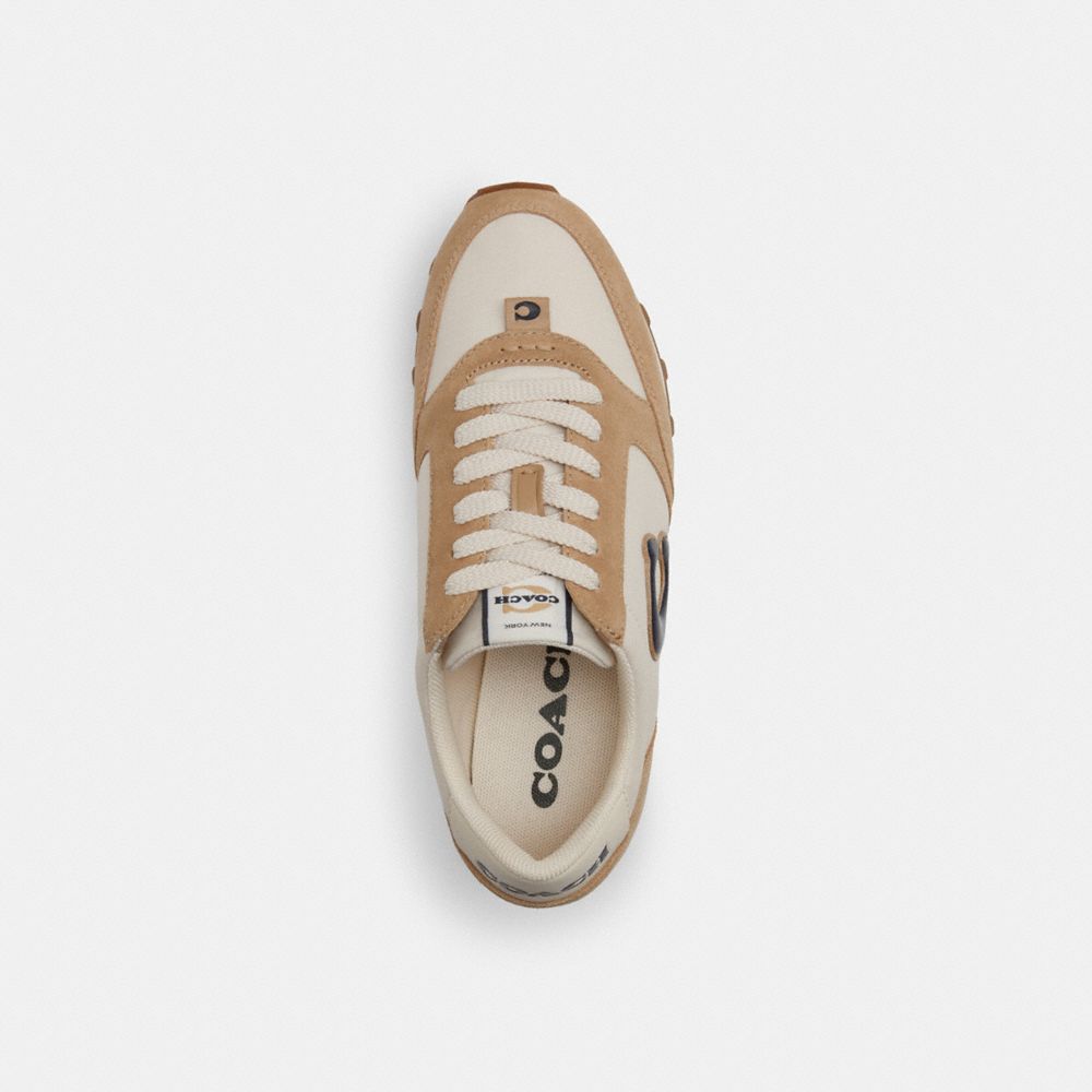 Chalk/Midnight Navy Coach Runner Sneaker | COH865811