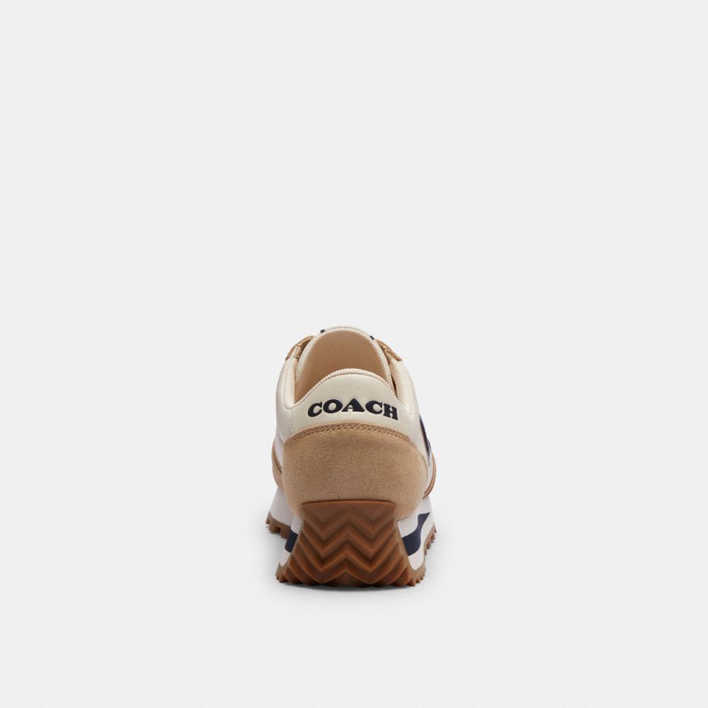 Chalk/Midnight Navy Coach Runner Sneaker | COH865811