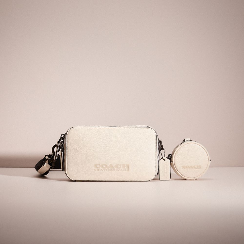 Chalk/Steam Coach Restored Charter Slim Crossbody | COH866570