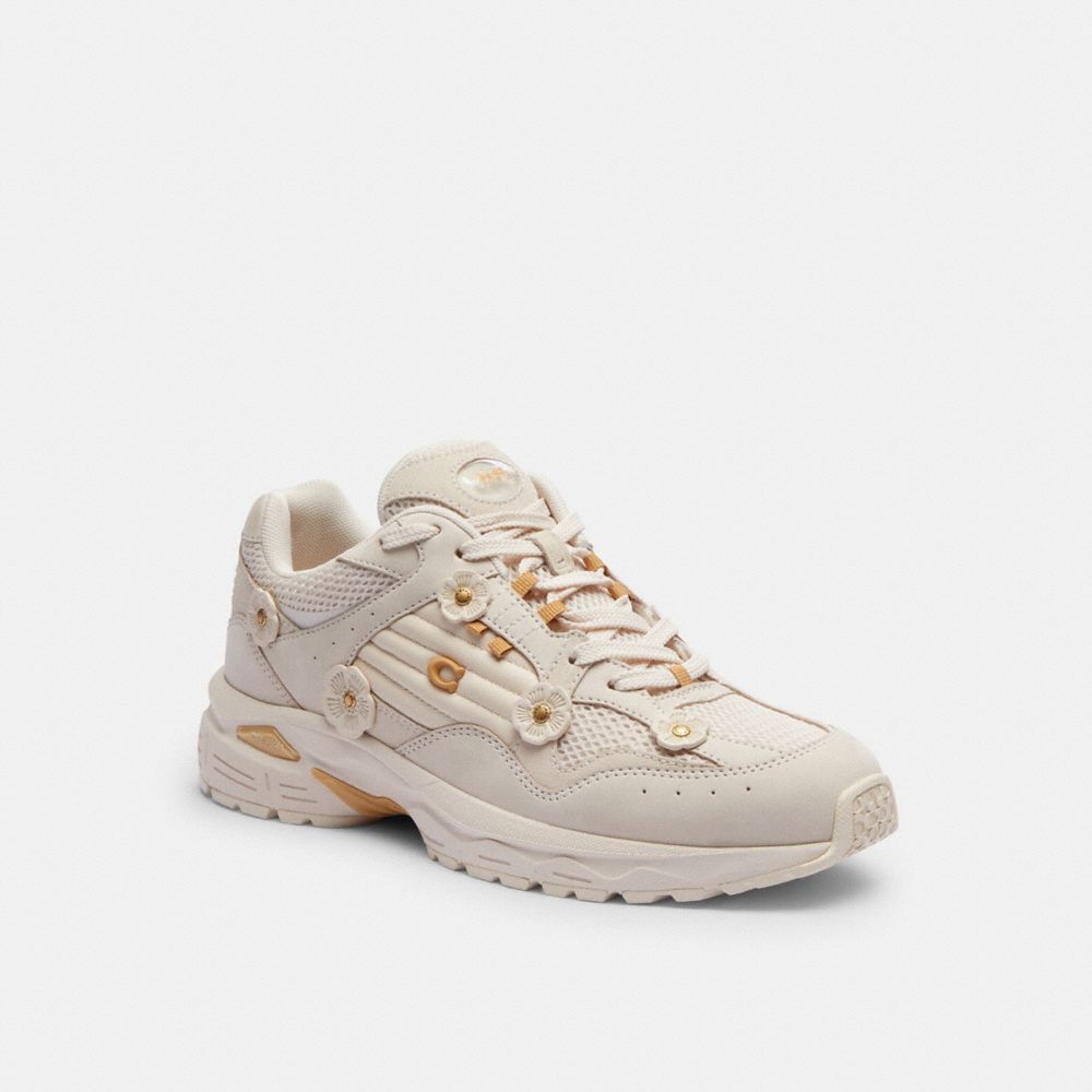 Chalk Coach C301 Sneaker With Tea Rose | COH865810
