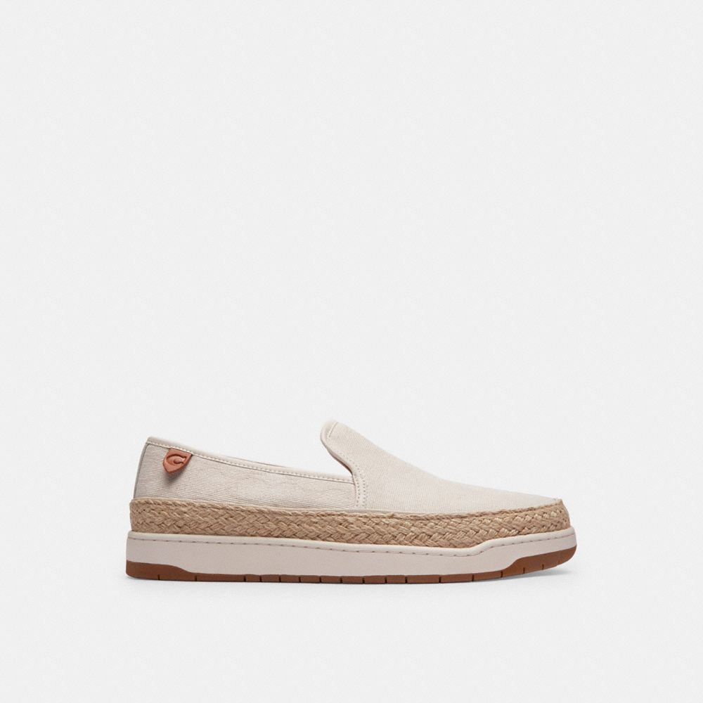 Chalk Coach Miles Espadrille In Signature Jacquard | COH866836