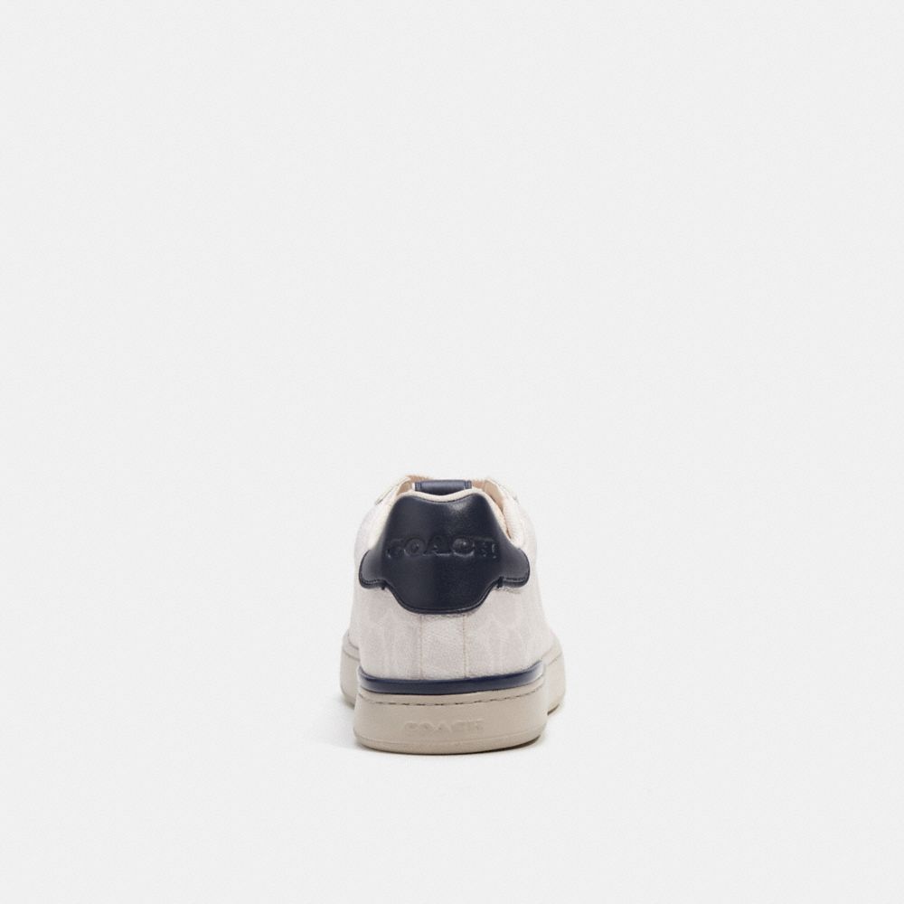 Chalk Cobalt Coach Lowline Low Top Sneaker In Signature Canvas | COH866780