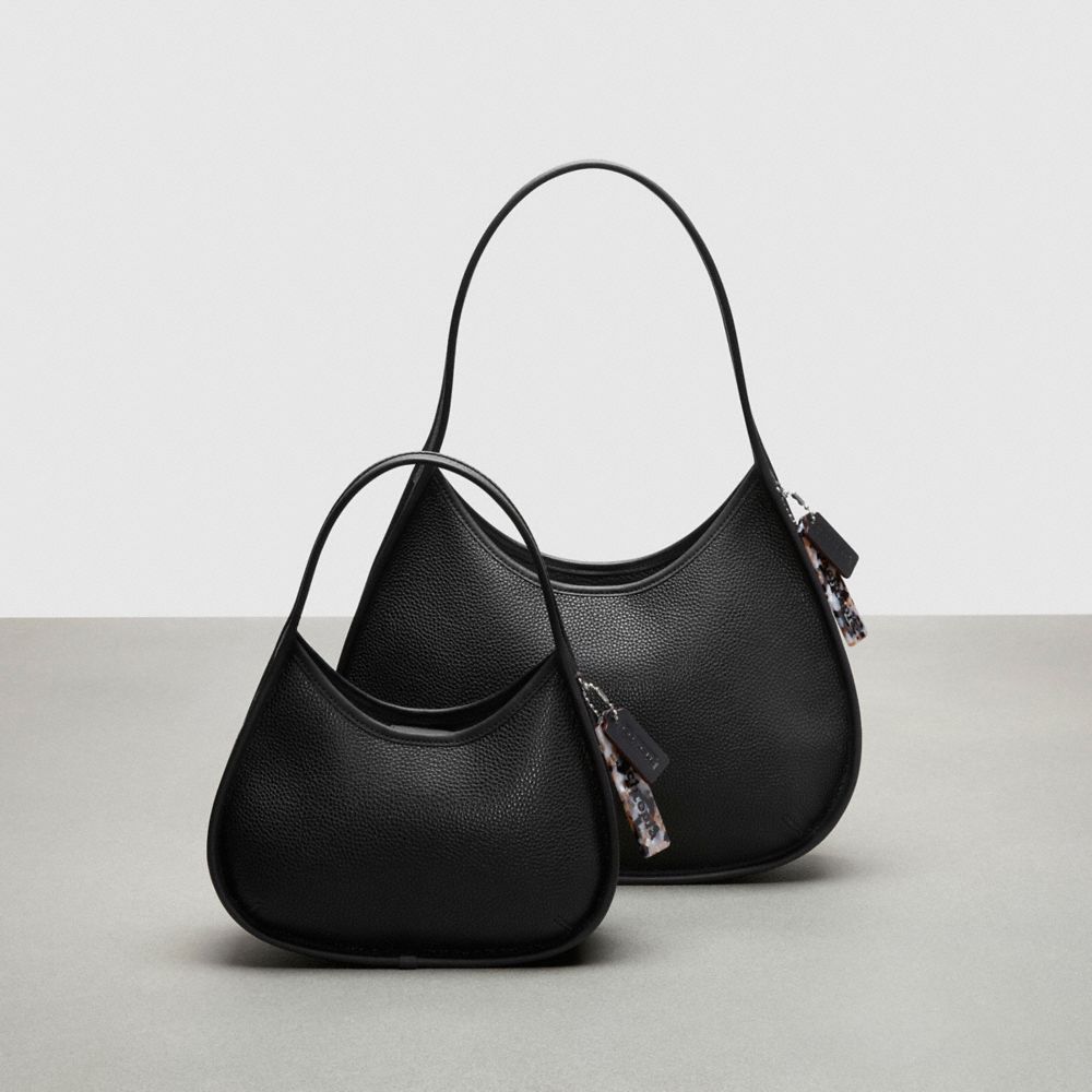 Coachtopia Leather/Black Coach Large Ergo Bag In Pebbled Coachtopia Leather | COH865148