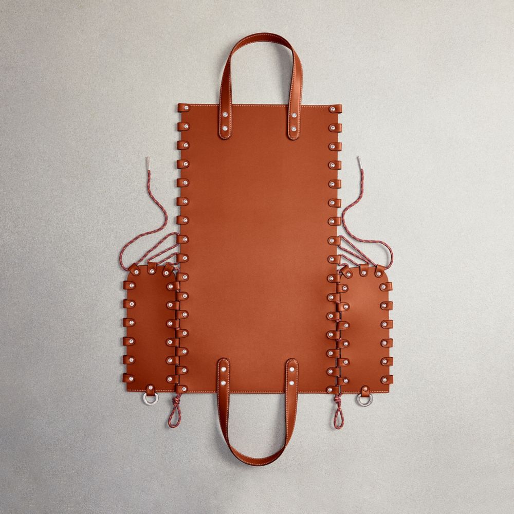 Coachtopia Leather/Burnished Amber Coach The Re Laceable Tote: Large | COH866630