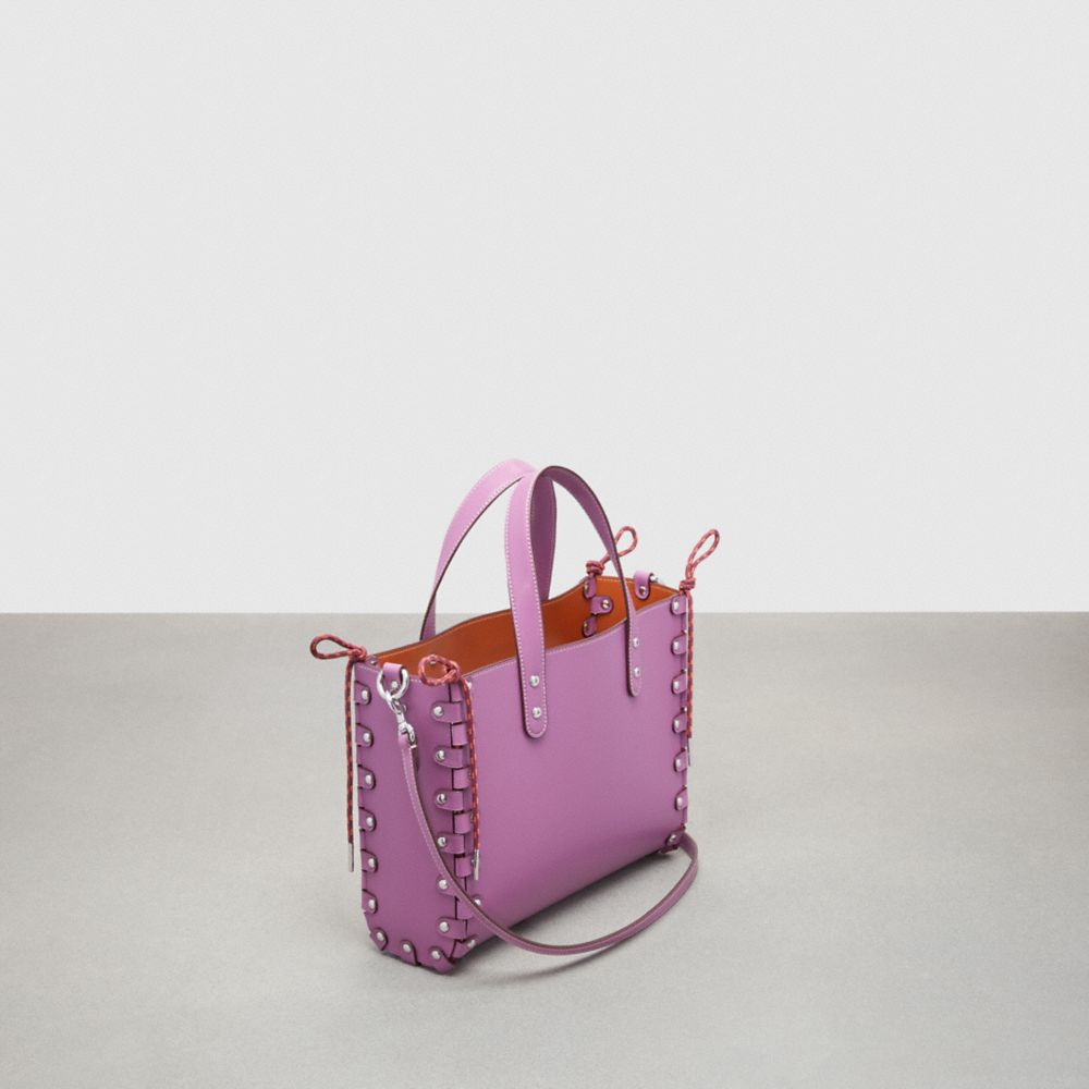 Coachtopia Leather/Lilac Berry Coach The Re Laceable Tote: Medium | COH866622