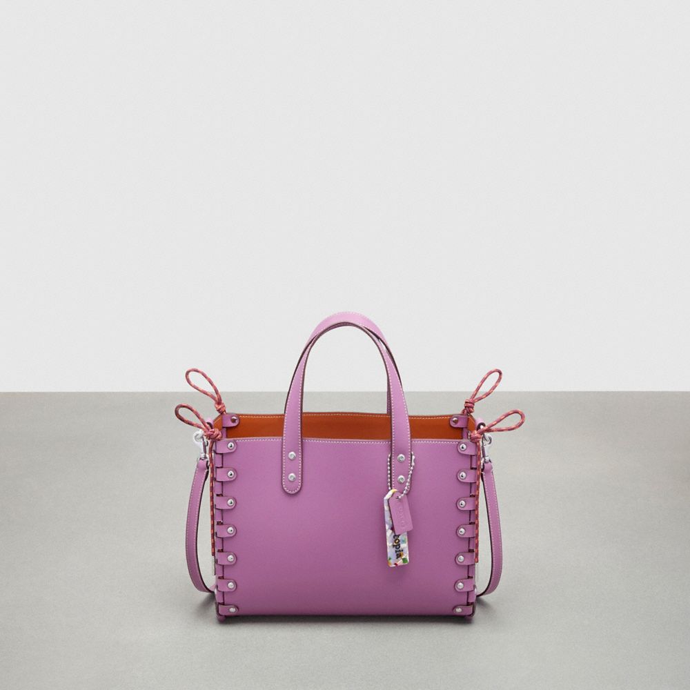 Coachtopia Leather/Lilac Berry Coach The Re Laceable Tote: Medium | COH866622