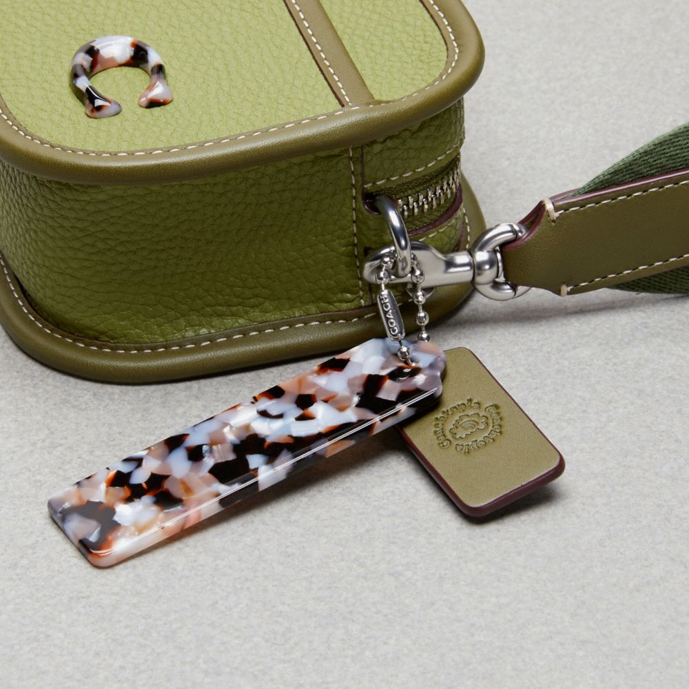 Coachtopia Leather/Olive Green Coach Crossbody Convertible Belt Bag In Coachtopia Leather | COH866673