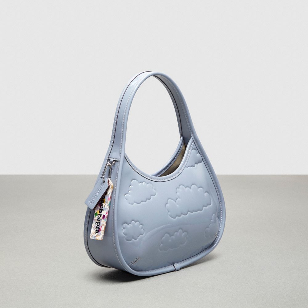 Coachtopia Leather/Twilight Coach Ergo In Crinkled Patent Coachtopia Leather: Embossed Cloud Print | COH865126
