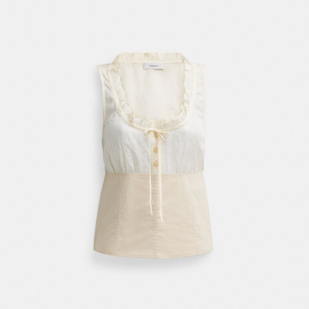 Cream Coach Cargo Top | COH866016