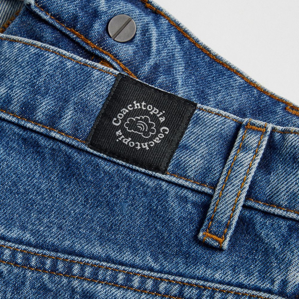 Denim Coach Denim Cargo Pant In 31% Recycled Cotton | COH866022