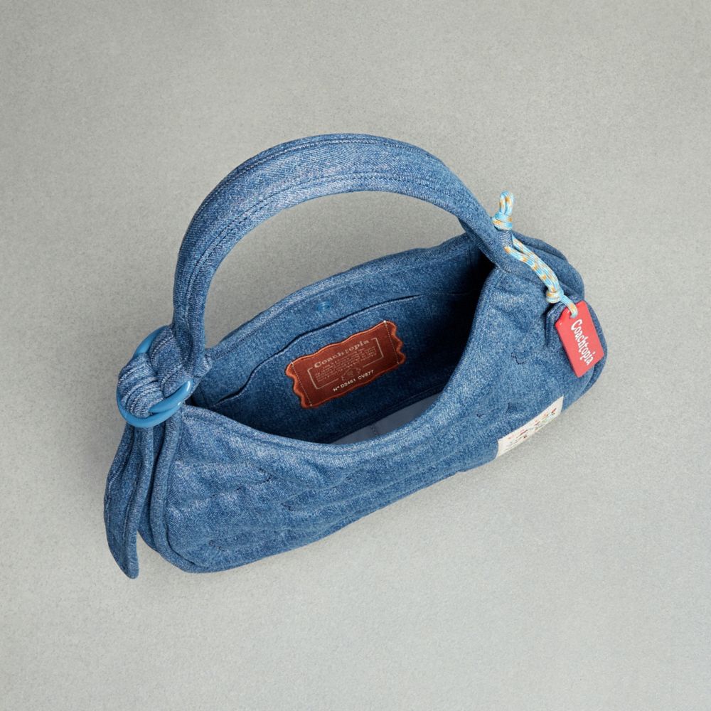 Denim Coach Ergo Bag With Cloud Quilting | COH864871