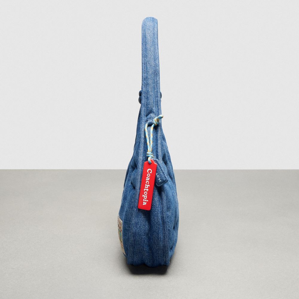 Denim Coach Ergo Bag With Cloud Quilting | COH865146