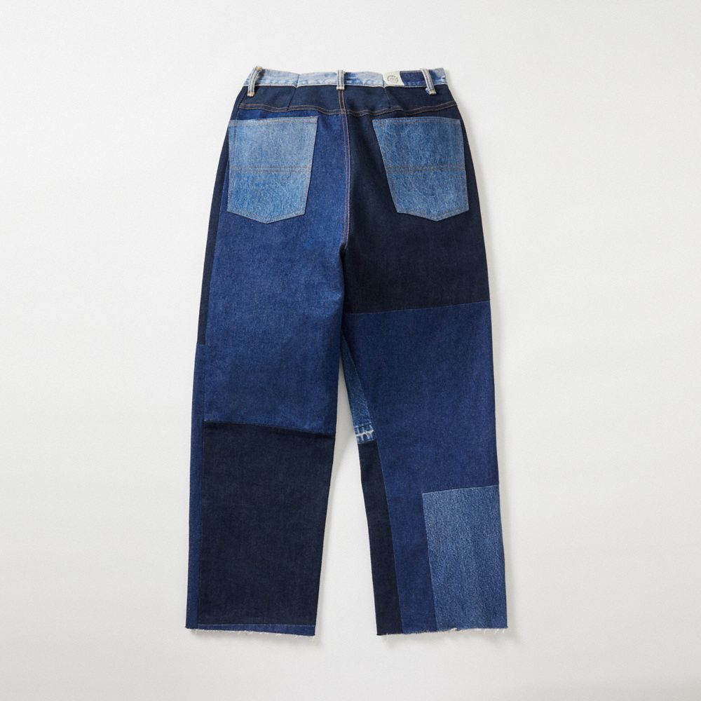Denim Coach Skater Jeans In Repurposed Denim | COH866938