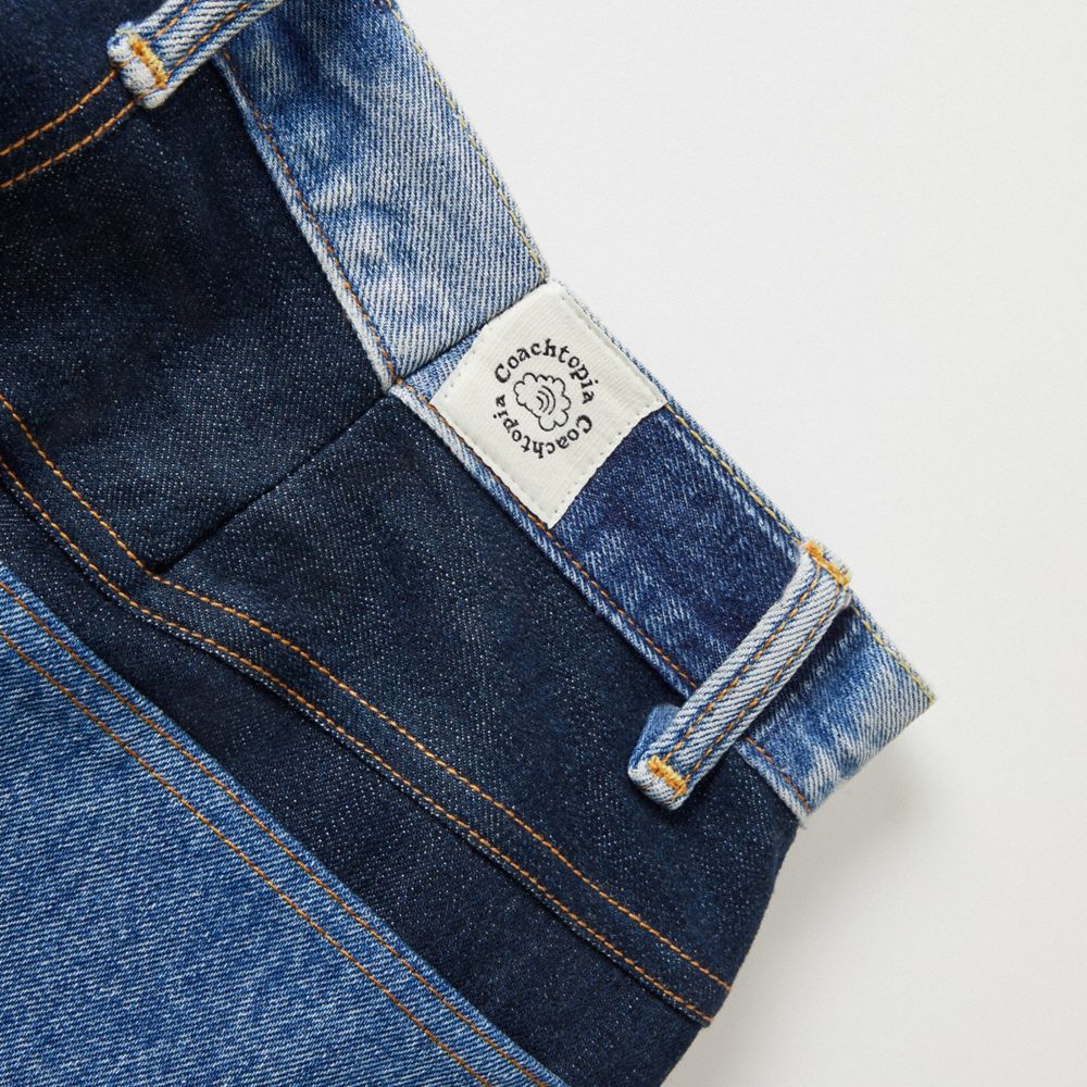 Denim Coach Skater Jeans In Repurposed Denim | COH866938