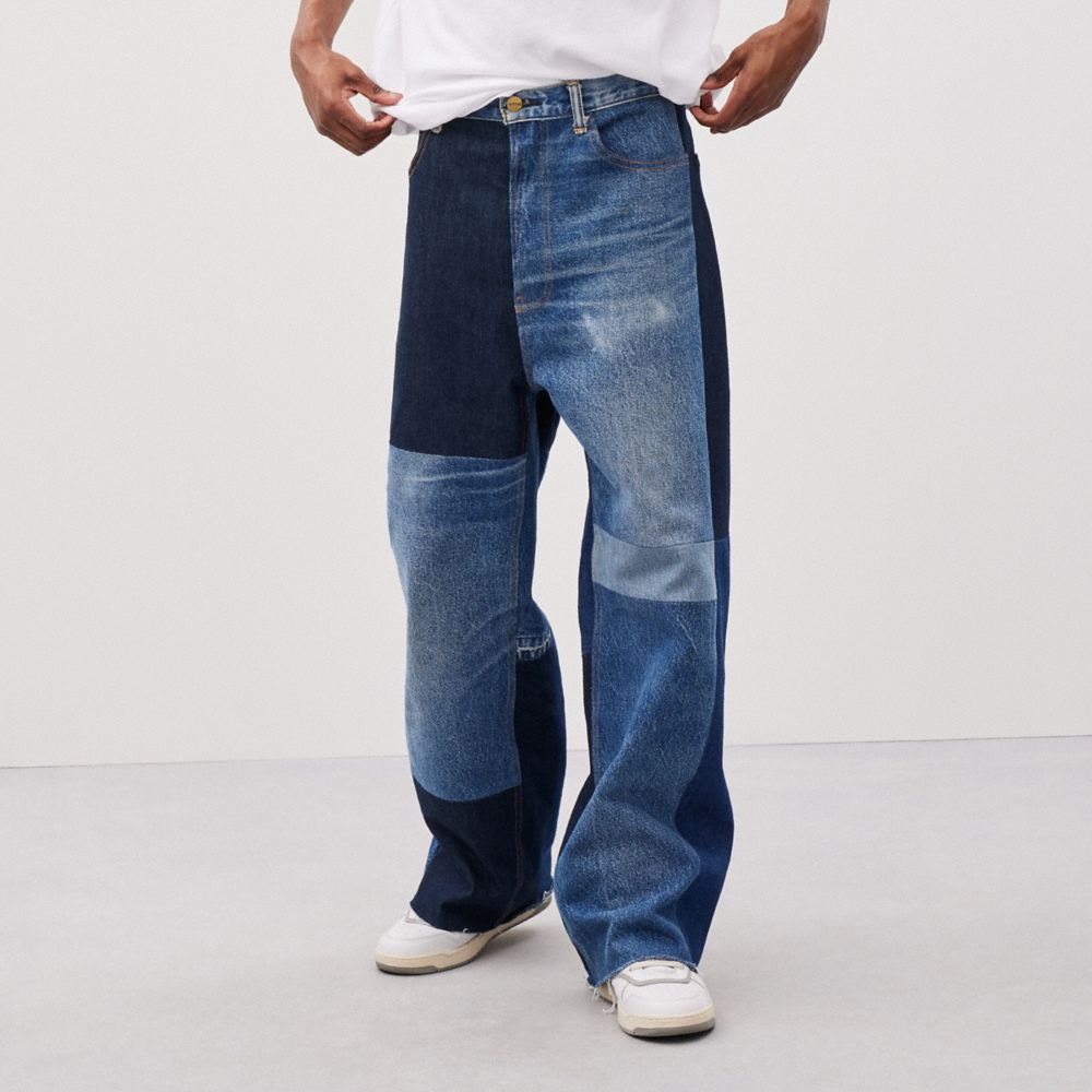 Denim Coach Skater Jeans In Repurposed Denim | COH866938