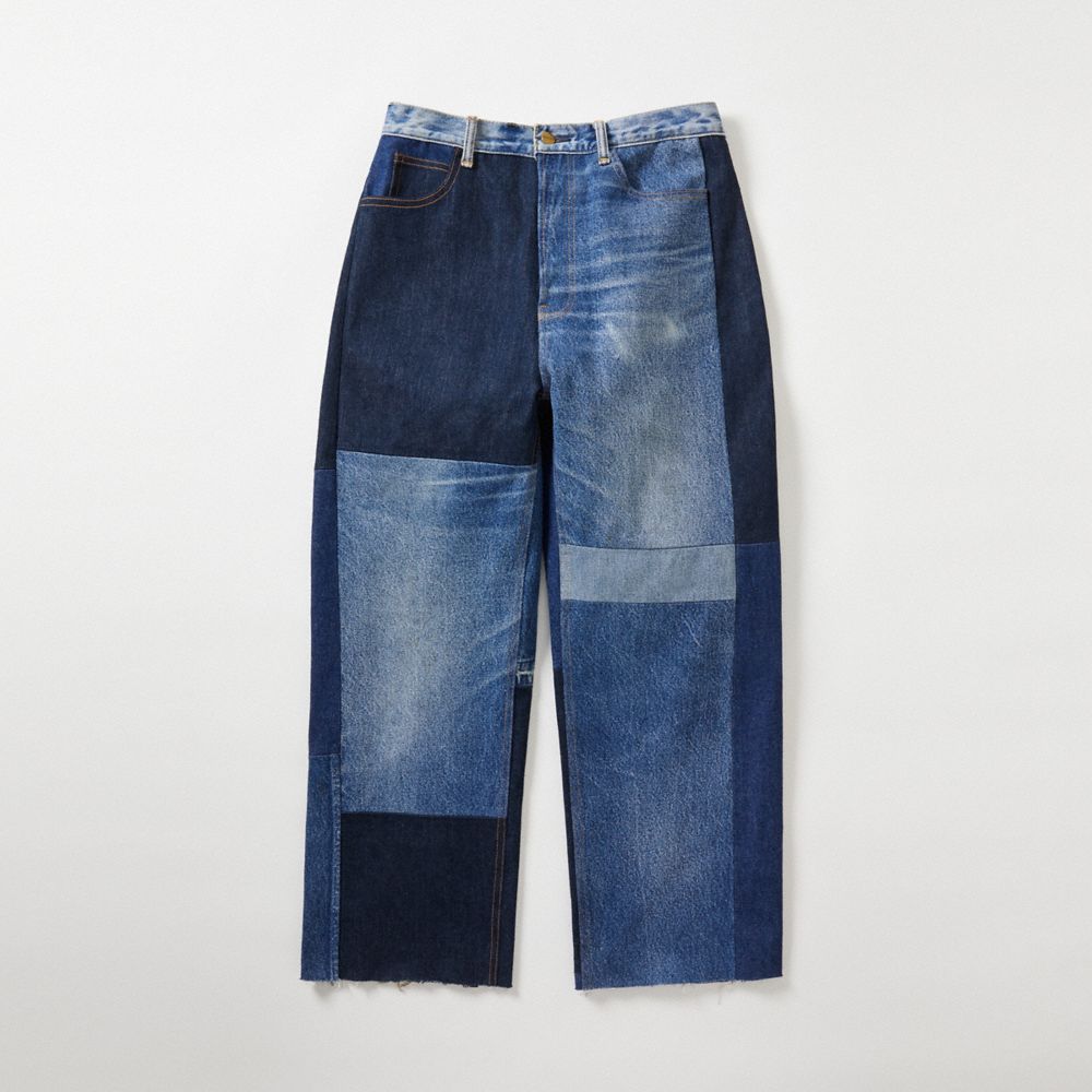 Denim Coach Skater Jeans In Repurposed Denim | COH866938