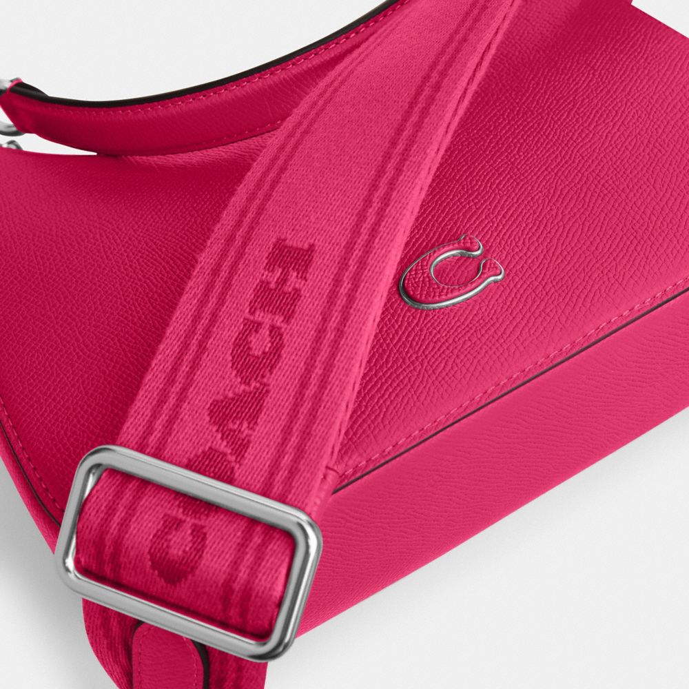 Dragon Fruit Coach Hobo Crossbody Bag With Signature Canvas | COH865228