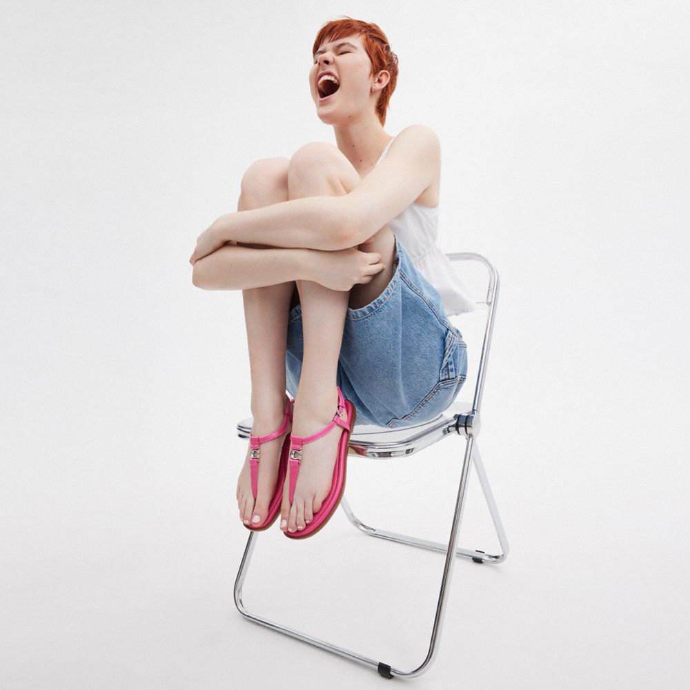 Dragon Fruit Coach Jessica Sandal | COH865849