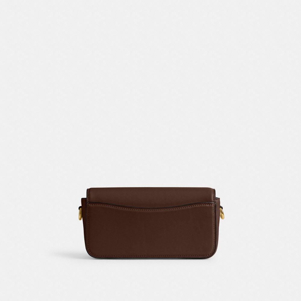 Glovetan Leather/Brass/Maple Coach Studio Baguette Bag | COH865190