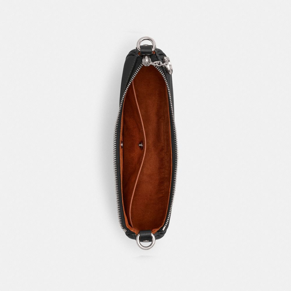 Glovetan Leather/Silver/Black Coach Mira Shoulder Bag | COH864857