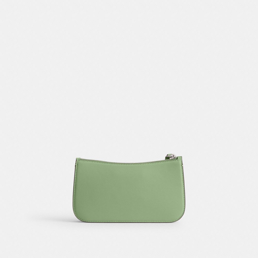 Glovetan Leather/Silver/Pale Pistachio Coach Penn Shoulder Bag | COH864771