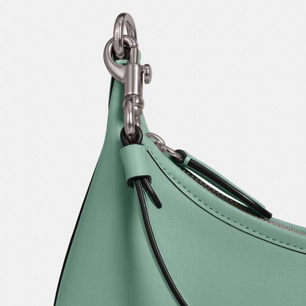 Glovetanned Leather/Silver/Aquamarine Coach Juliet Shoulder Bag | COH864764