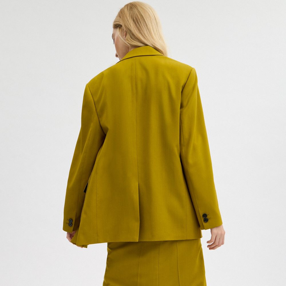 Green Coach Tailored Blazer | COH865935