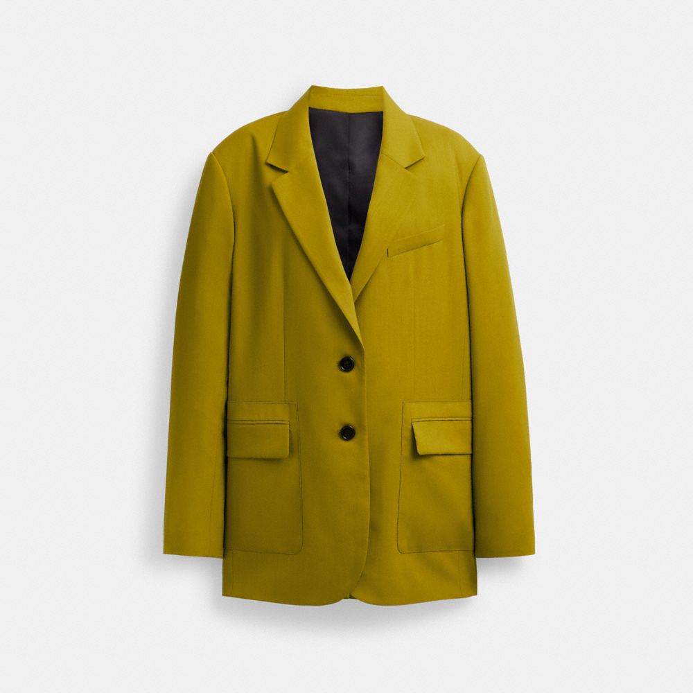 Green Coach Tailored Blazer | COH865935
