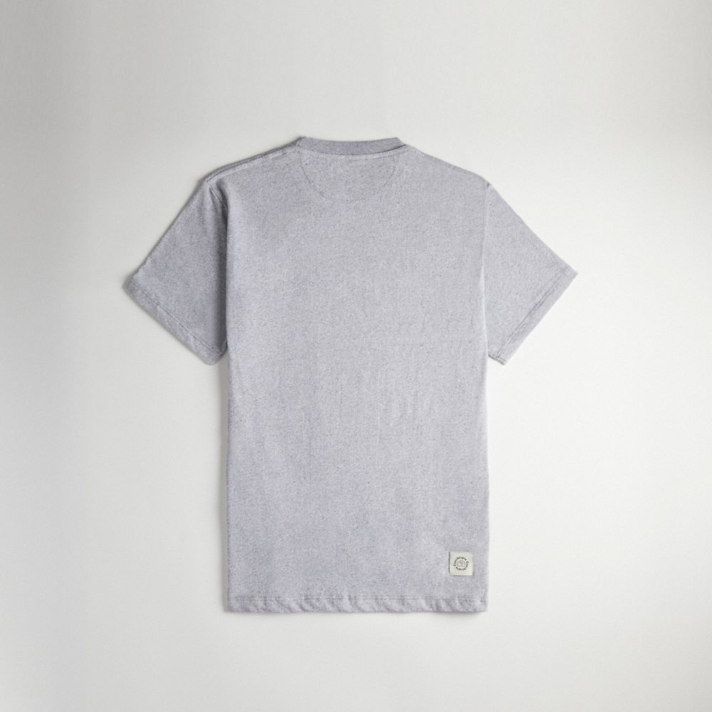 Grey Multi. Coach Relaxed T Shirt: Flower Pot | COH866911