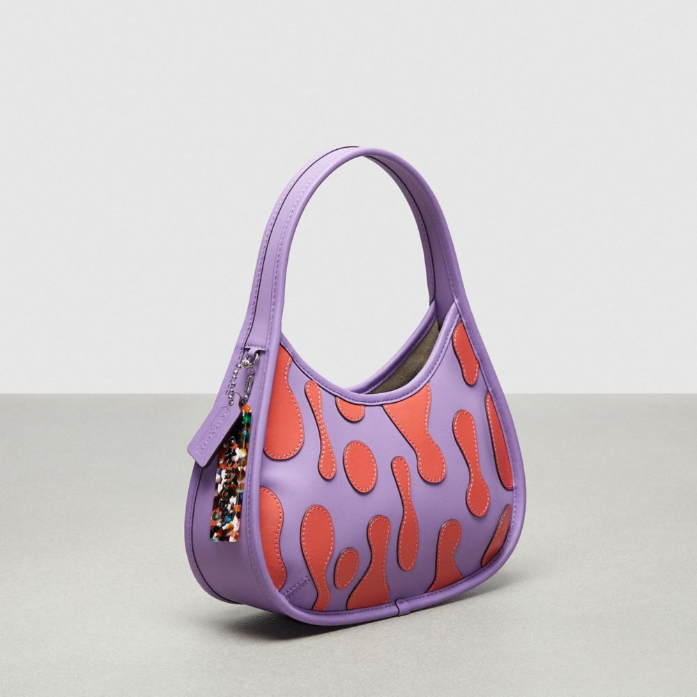 Iris/Tangerine Coach Ergo Bag With Lava Appliqué In Upcrafted Leather | COH864823