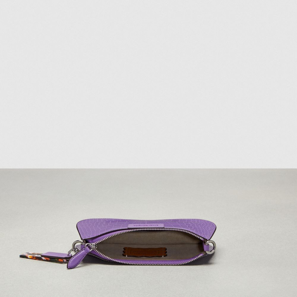 Iris Coach Wavy Baguette Bag In Croc Embossed Coachtopia Leather | COH864807