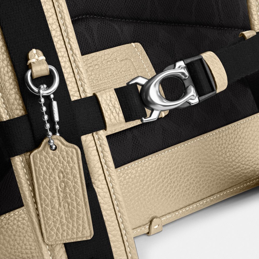 Ivory Coach Beck Roll Top Backpack | COH865471