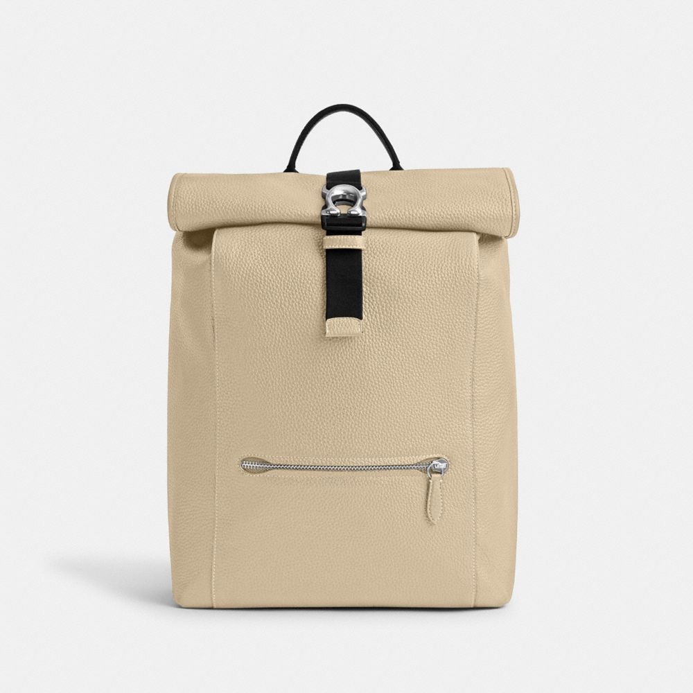 Ivory Coach Beck Roll Top Backpack | COH865471