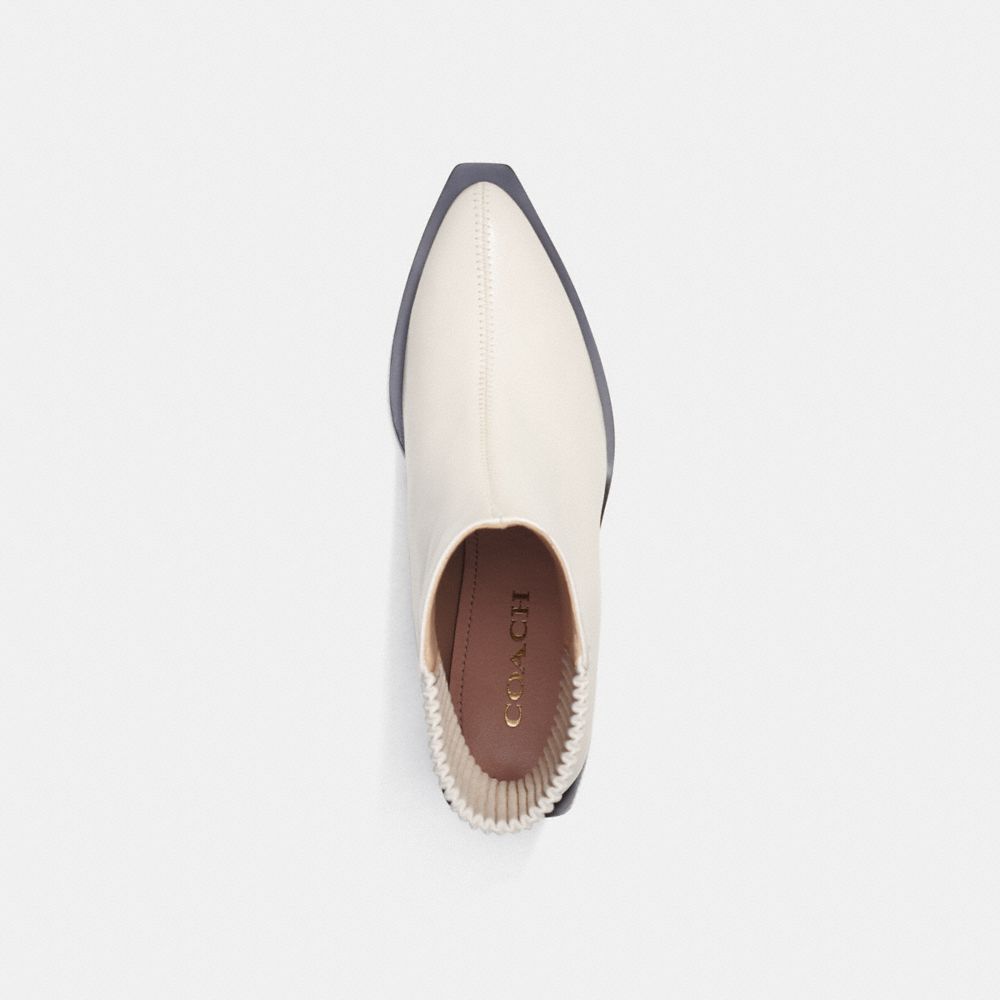Leather/Chalk Coach Prestyn Bootie | COH865909