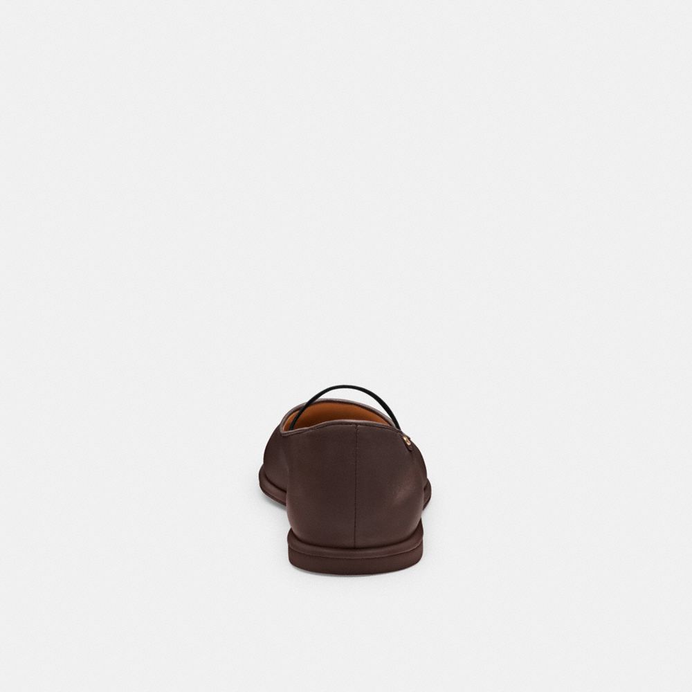Leather/Maple Coach Emilia Mary Jane | COH865762