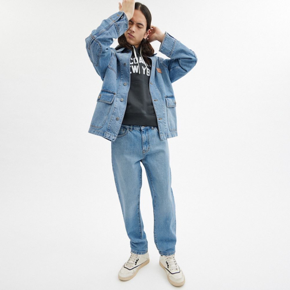 Light Wash Coach Denim Jeans | COH866944