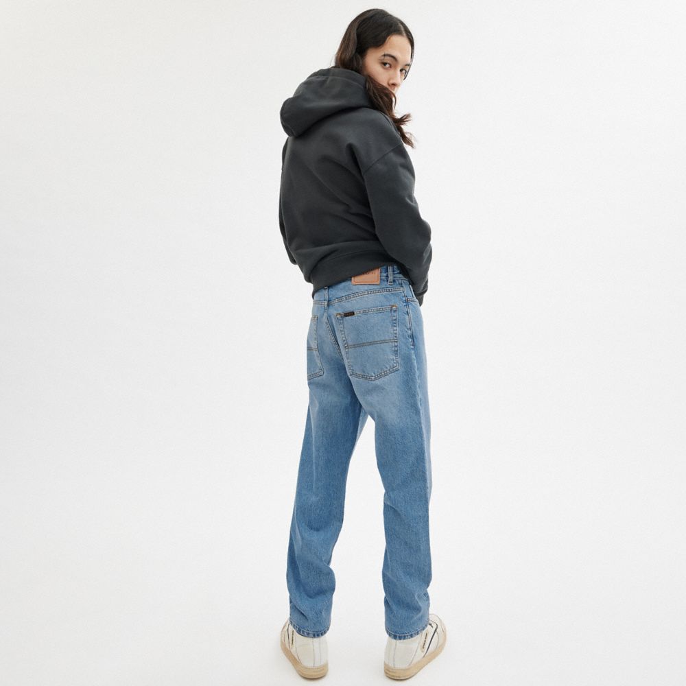 Light Wash Coach Denim Jeans | COH866944