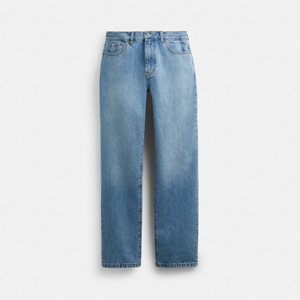 Light Wash Coach Denim Jeans | COH866944
