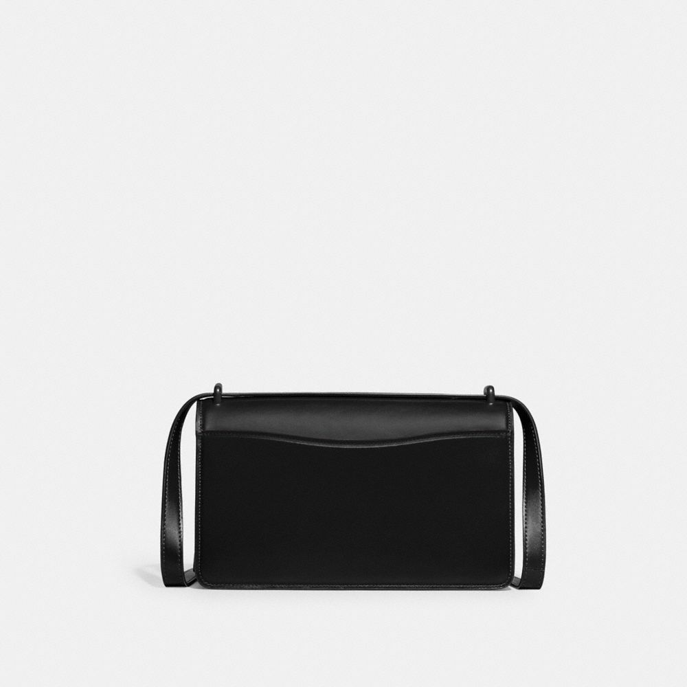 Luxe Refined Calf Leather/Matte Black/Black Coach Bandit Shoulder Bag | COH864741