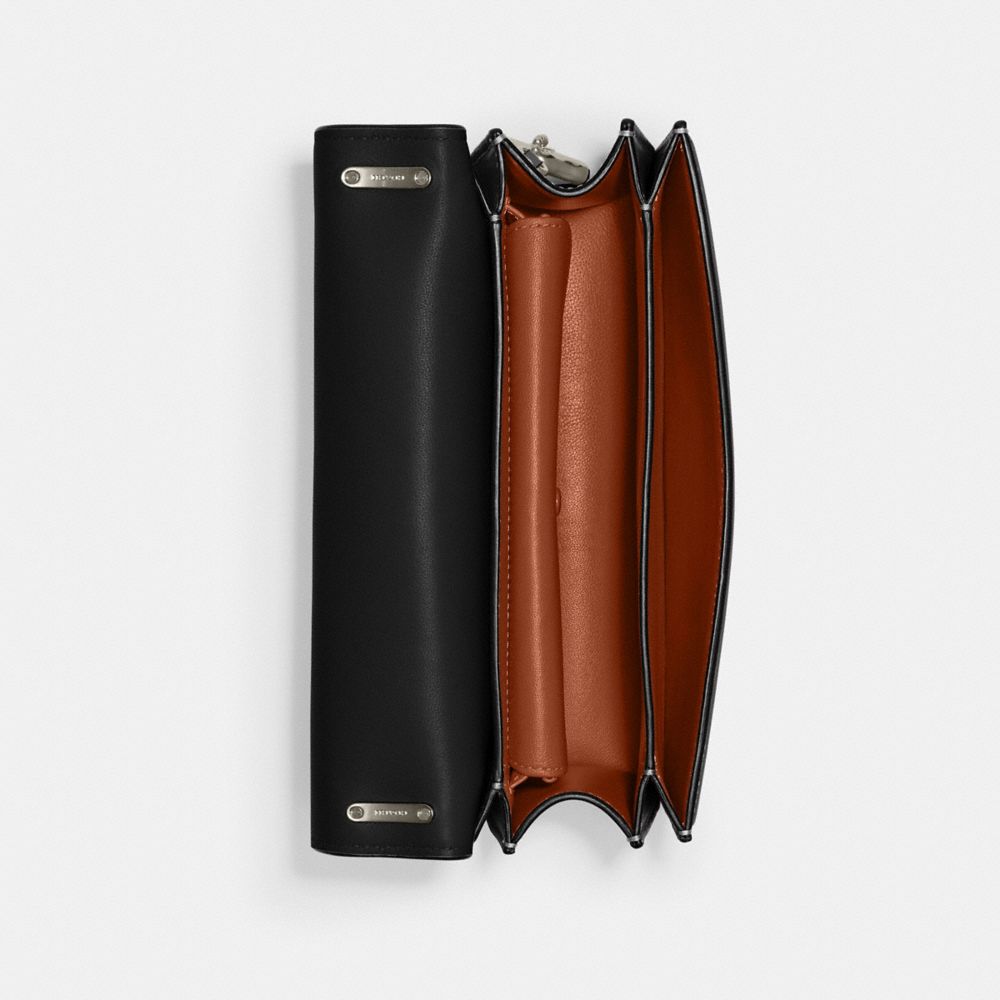 Luxe Refined Calf Leather/Matte Black/Black Coach Bandit Shoulder Bag | COH865199