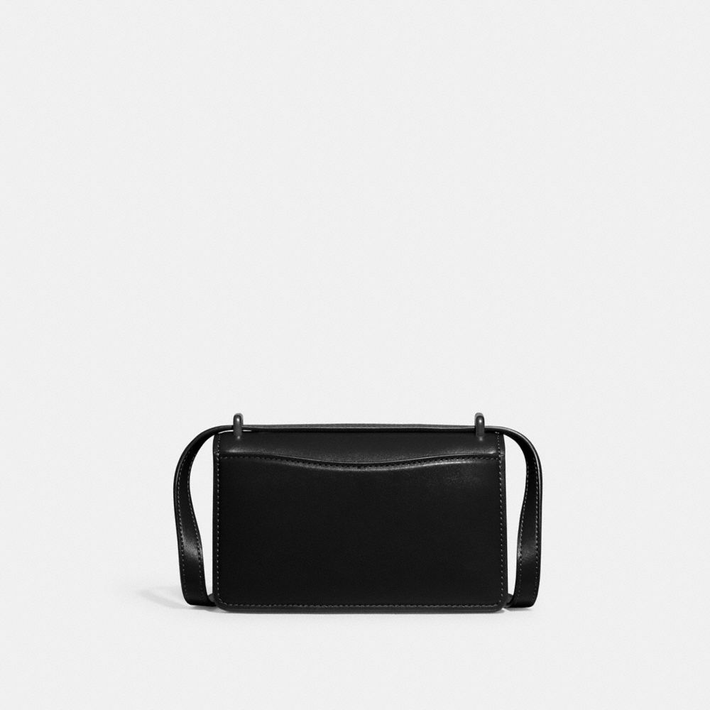 Luxe Refined Calf Leather/Matte Black/Black Coach Bandit Crossbody Bag | COH865207