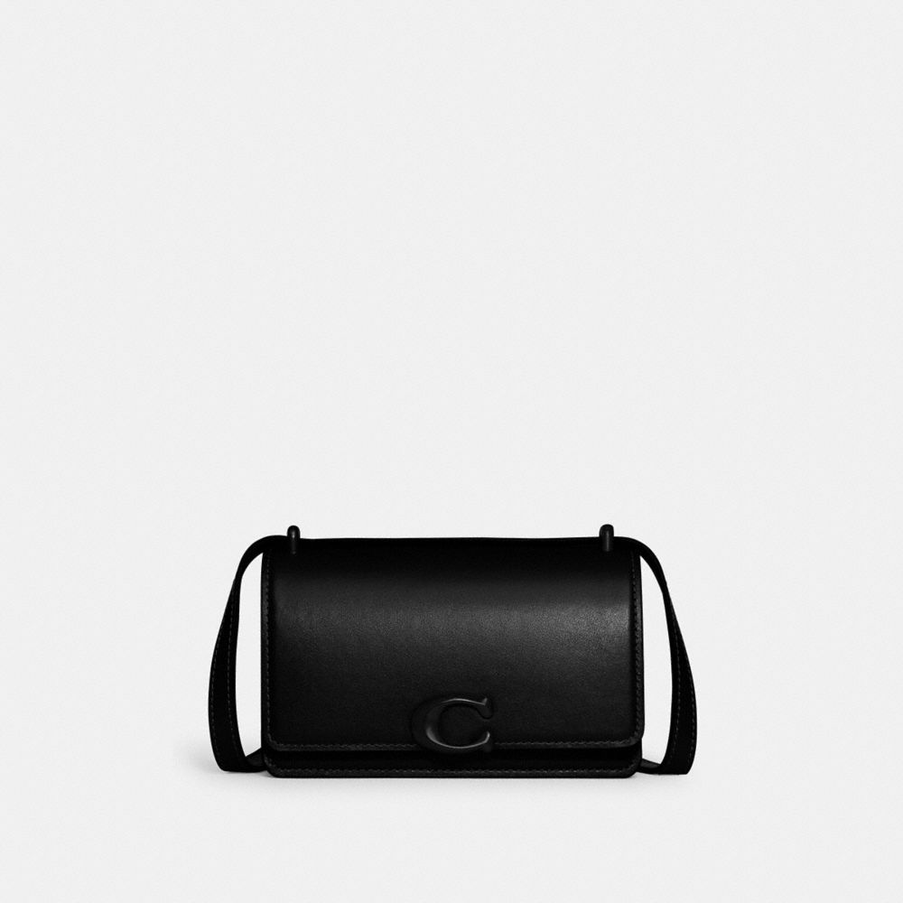 Luxe Refined Calf Leather/Matte Black/Black Coach Bandit Crossbody Bag | COH865207