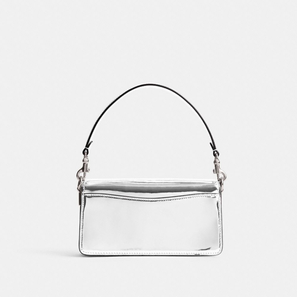 Metallic Leather/Silver/Silver Coach Tabby Shoulder Bag 20 In Metallic | COH864946