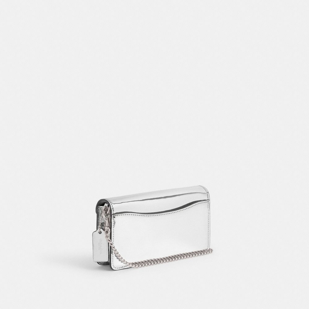 Metallic Leather/Silver/Silver Coach Tabby Crossbody In Silver Metallic | COH865642